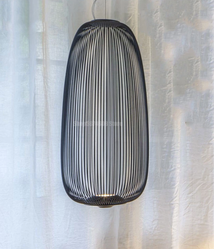 Nordic Foscarini Spokes Cage Ceiling Light - Vintiige