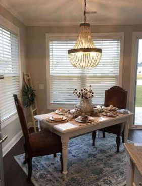 Vintage Pastoral Beaded Chandelier - Vintiige