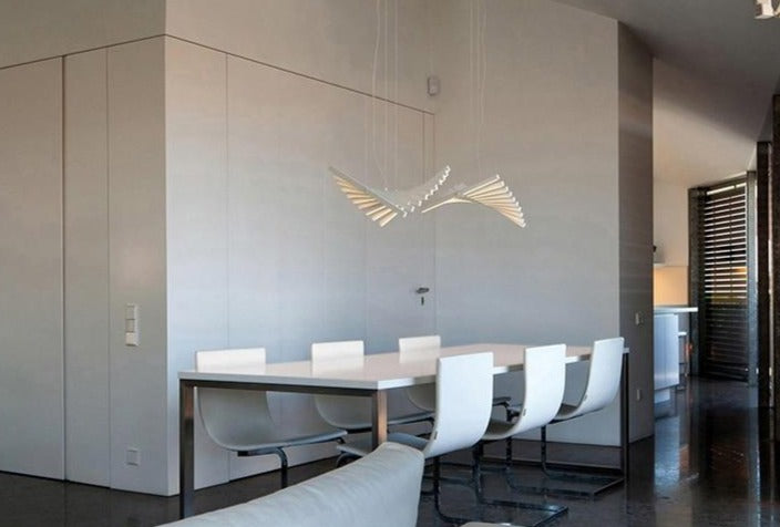 Modern LED Fishbone Pendant Light - Vintiige
