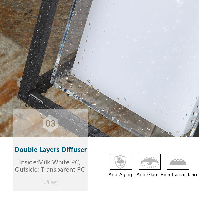 Outdoor Waterproof LED Block Industrial Wall Lamp - Vintiige