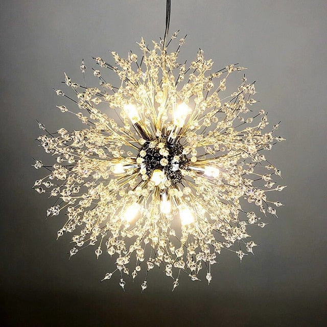 Crystal Dandelion Chandelier - Vintiige