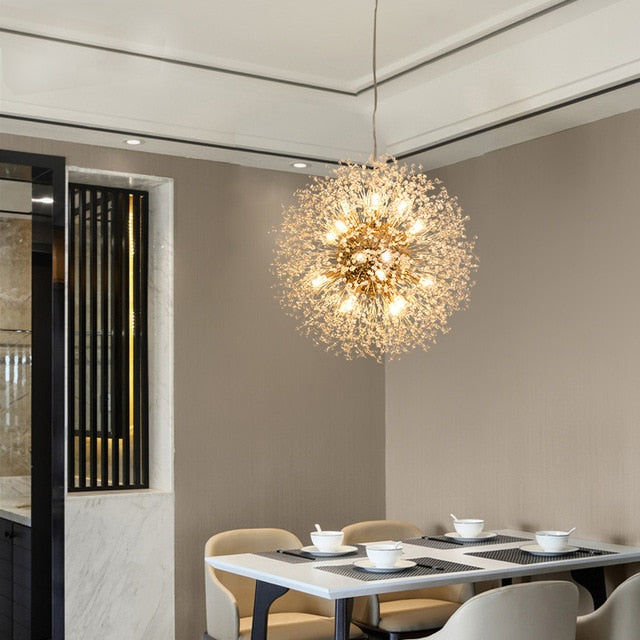 Crystal Dandelion Chandelier - Vintiige
