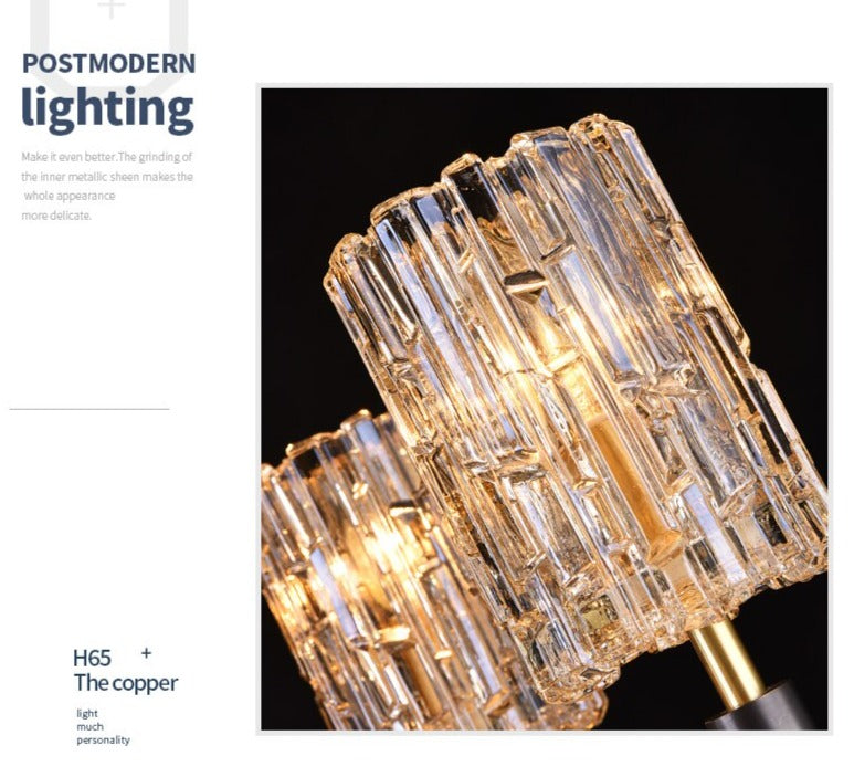 Bourbon Glass Ceiling Pendant Light