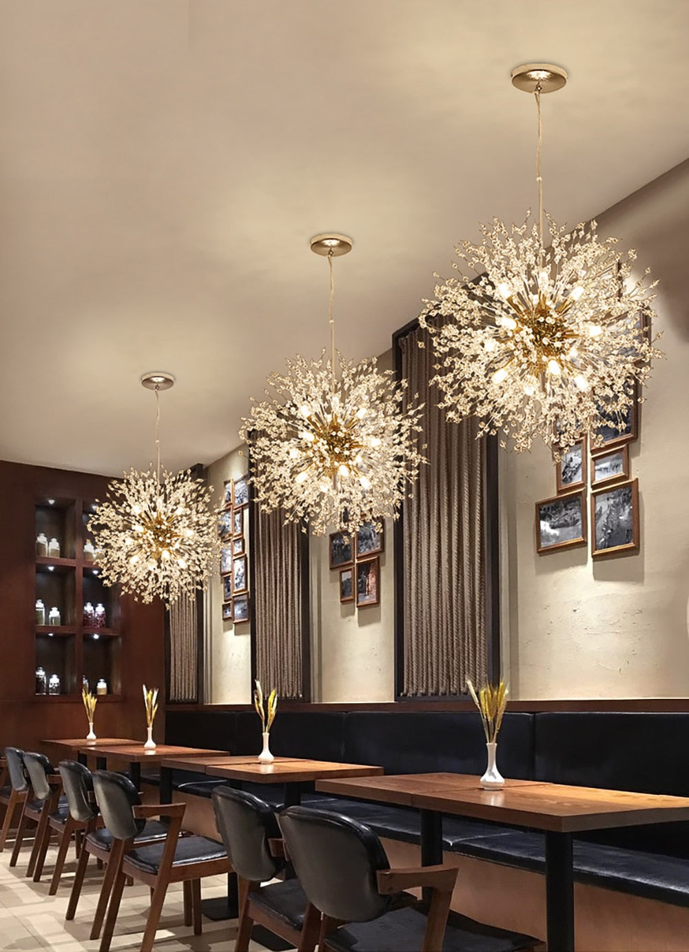 Crystal Dandelion Chandelier - Vintiige