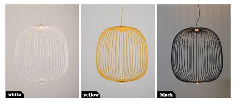 Nordic Foscarini Spokes Cage Ceiling Light - Vintiige
