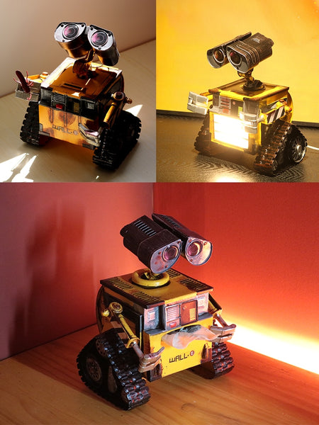 Wall-E Style Robot Lamp