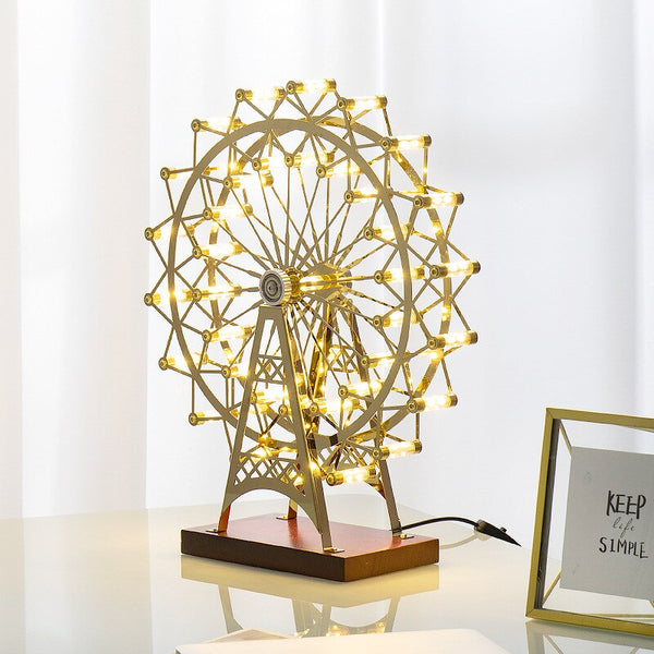 Rotating Ferris Wheel Desk Lamp