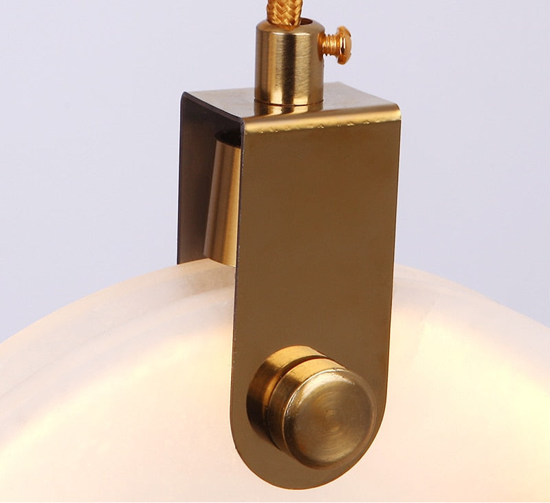 Marble Disc Pendant Ceiling Light