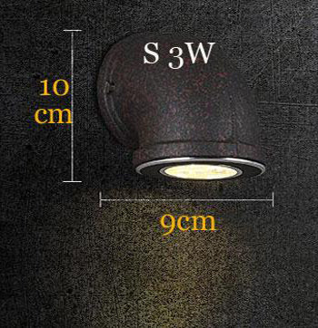 Vintage Pipe Wall Lamps - Vintiige