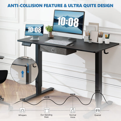 55" Adjustable Height Electric Standing Desk