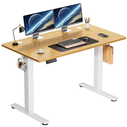 40" Electric Height Adjustable Standing Desk Ergonomic Work Table