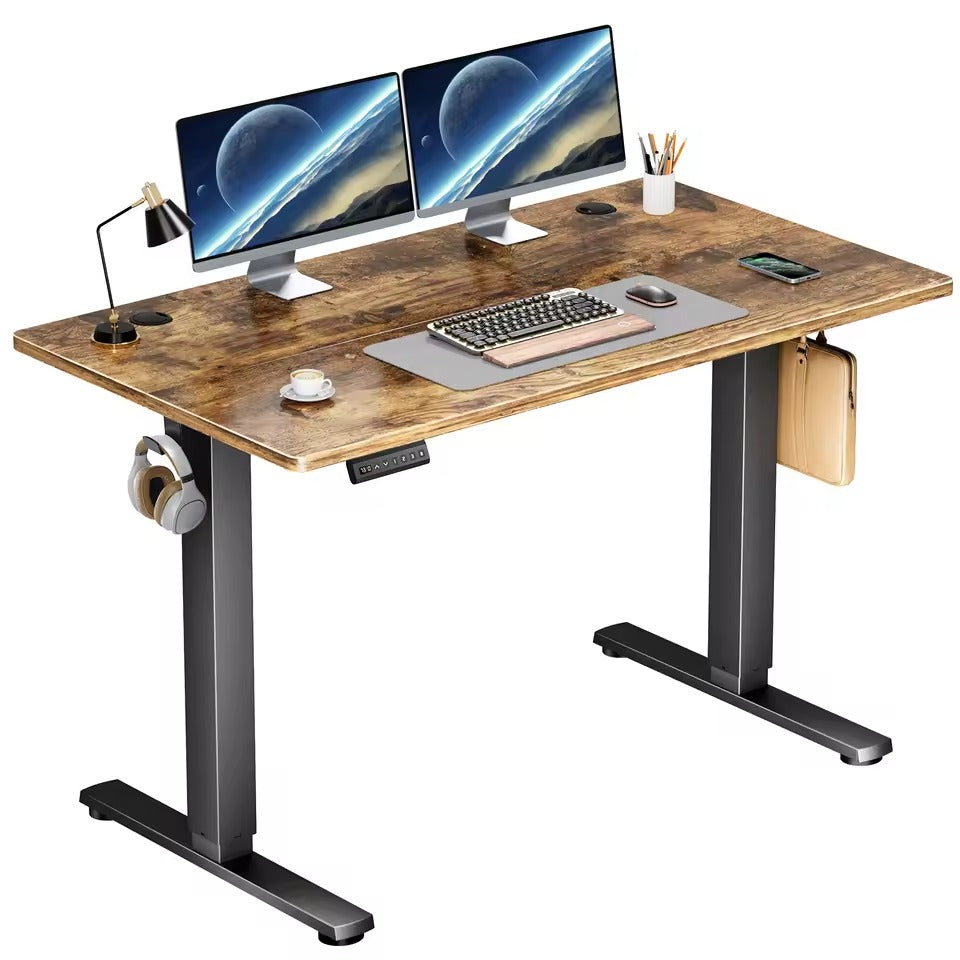 40" Electric Height Adjustable Standing Desk Ergonomic Work Table