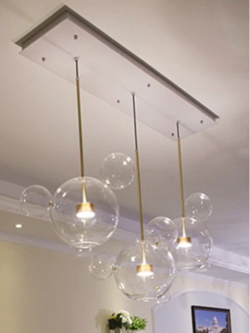 Glass Ball Bubble Sphere Chandelier - Vintiige