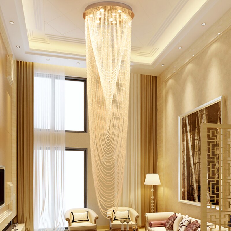 Rene Crystal Drape Chandelier - Vintiige