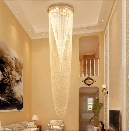 Rene Crystal Drape Chandelier - Vintiige