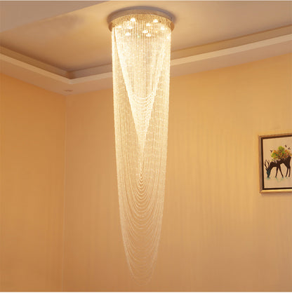 Rene Crystal Drape Chandelier - Vintiige