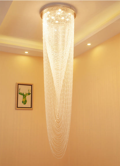 Rene Crystal Drape Chandelier - Vintiige