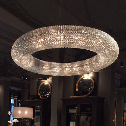 Torus Crystal Chandelier - Vintiige