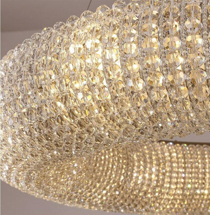 Torus Crystal Chandelier - Vintiige