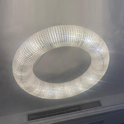 Torus Crystal Chandelier - Vintiige