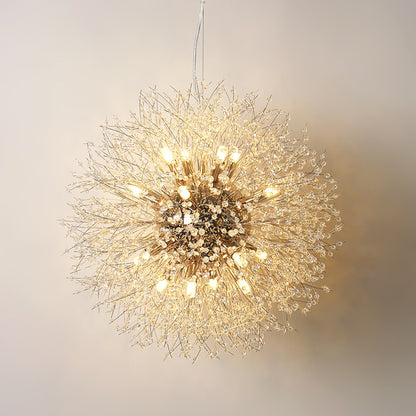 Crystal Dandelion Chandelier - Vintiige