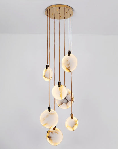 Marble Disc Pendant Ceiling Light