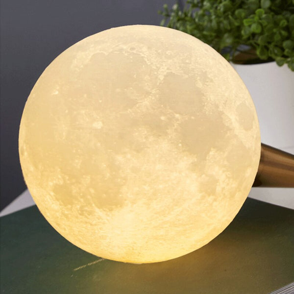 Moon Man Astronaut Bedside Table Lamp - Sitting