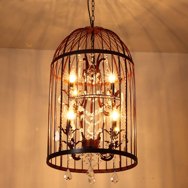 Vintage Bird Cage Pendant Light - Vintiige