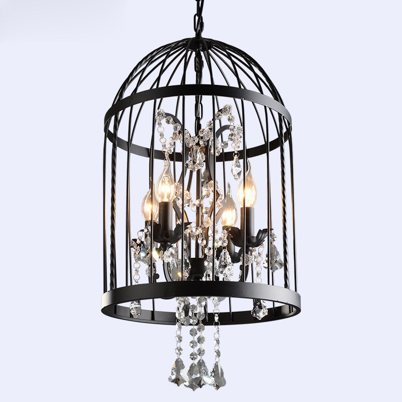 Vintage Bird Cage Pendant Light - Vintiige