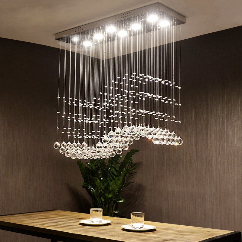 Crystal Ceiling Pendant Chandelier - Vintiige