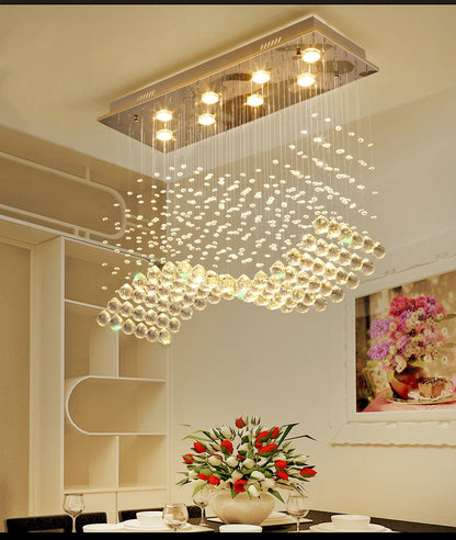 Crystal Ceiling Pendant Chandelier - Vintiige